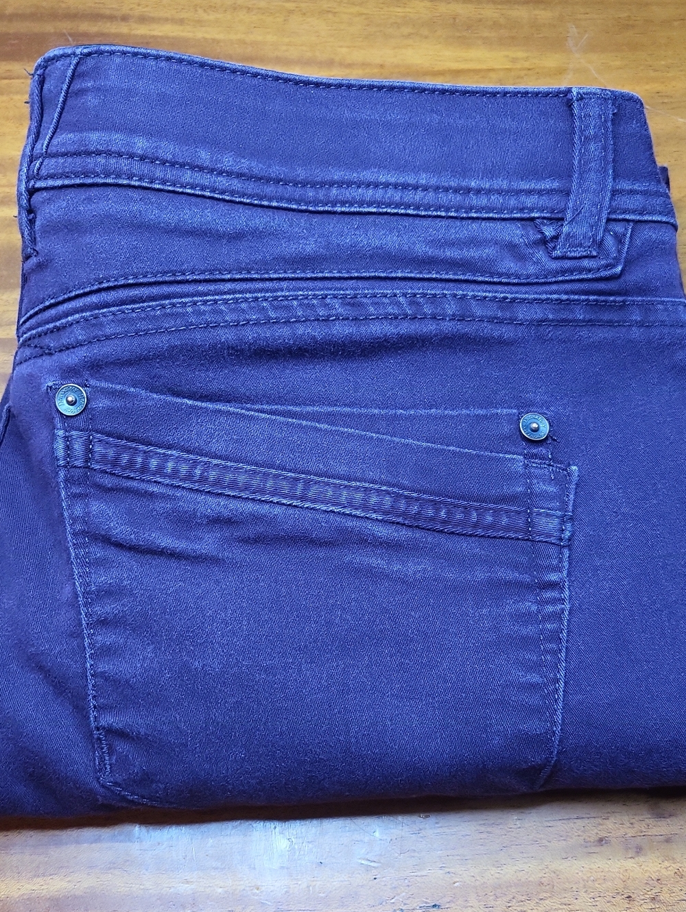 Democracy Slim Jeans in Deep Plum